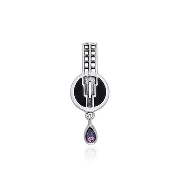 Contemporary Design Silver Pendant TPD446 - Jewelry